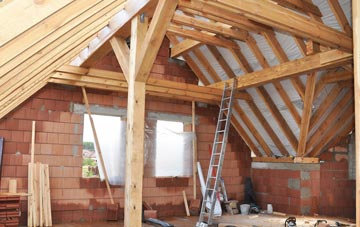 Cribden Side attic trusses
