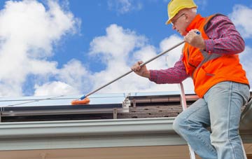 Cribden Side soft wash roof cleaning